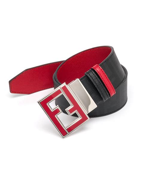 mens red fendi belt|Fendi belt size guide.